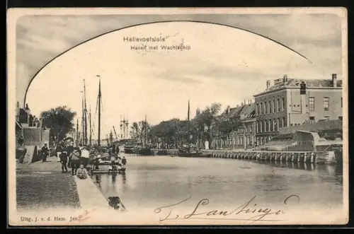 AK Hellevoetsluis, Haven met Wachtschip