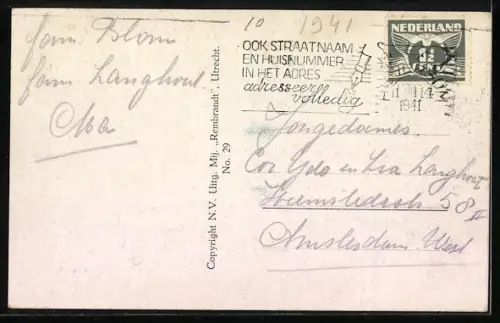 AK Hilversum, `s-Gravenlandscheweg