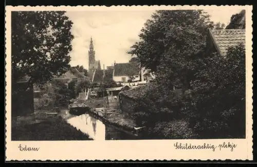 AK Edam, Schilderachtig plekje