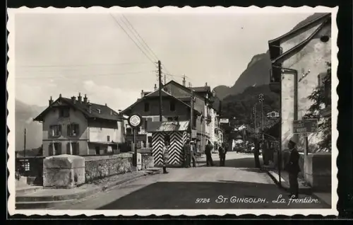 AK St. Gingolph, La frontière