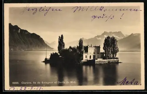 AK Clarens, Ile de Salagnon et Dents du Midi
