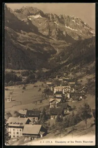 AK Champéry, Panorama et les Dents Blanches