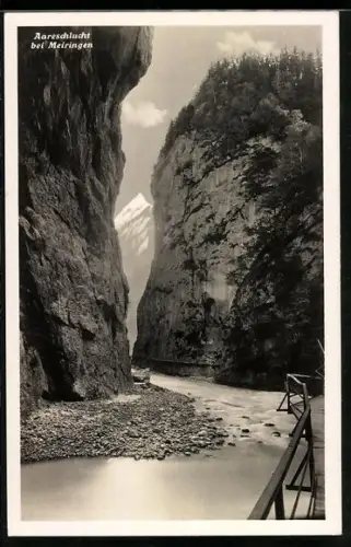 AK Meiringen, Aareschlucht
