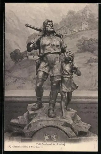 AK Altdorf, Tell-Denkmal