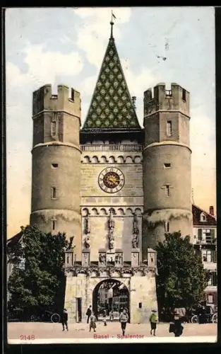 AK Basel, Leute am Spalentor