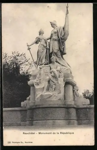 AK Neuchâtel, Monument de la République