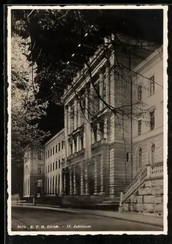 AK Zürich, 75. Jubiläum der E. T. H. Zürich
