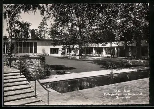 AK Basel, Kollegienhaus der Universität, Gartenseite