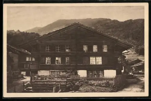 AK Wilderswyl, Bauernhaus