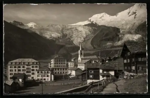 AK Saas Fée, Allalinhorn-Alphubel, L`Église