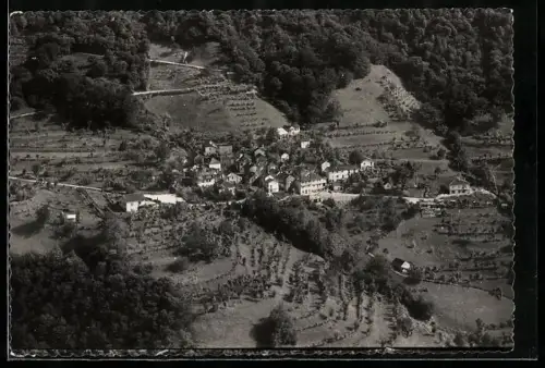AK Fosano /Gambarogno, Arerofoto di Fosano (Vira Go)