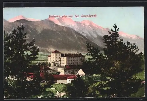 AK Amras bei Innsbruck, Schloss Amras