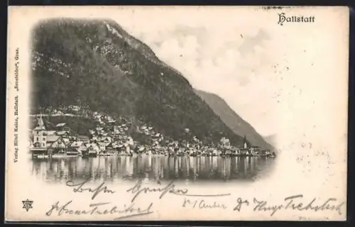 AK Hallstatt, Teilansicht