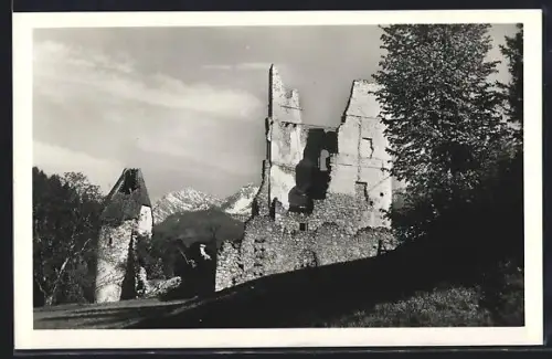 AK Oberdrauburg i. Kärntner Oberland, Ruine Hohenburg