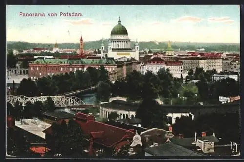 AK Potsdam, Panorama der Stadt