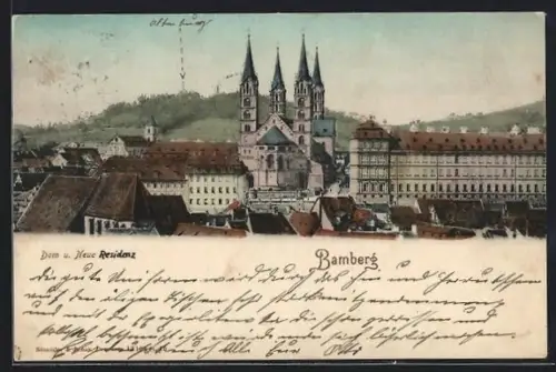 AK Bamberg, Dom und Neue Residenz