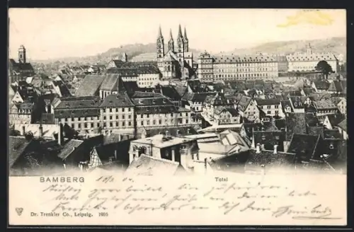 AK Bamberg, Totalansicht von oben