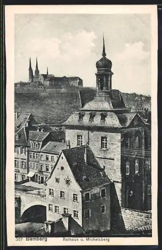AK Bamberg, Rathaus, Michelsberg