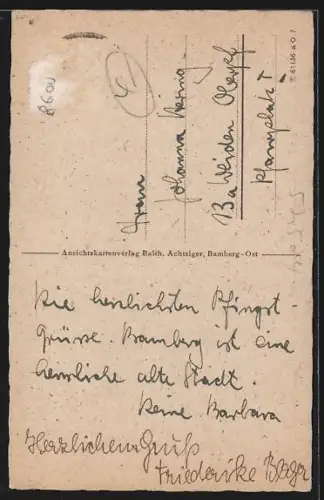 AK Bamberg, Domgässchen