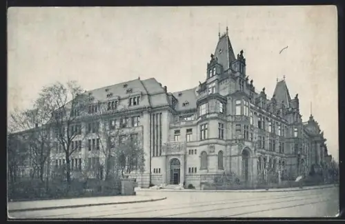 AK Frankfurt a. M., Geschäftsgebäude der Frankfurter Transport-, Unfall- und Glas-Versicherungs-AG