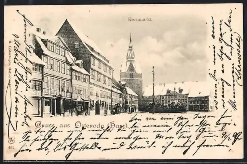 AK Osterode /Harz, Kornmarkt