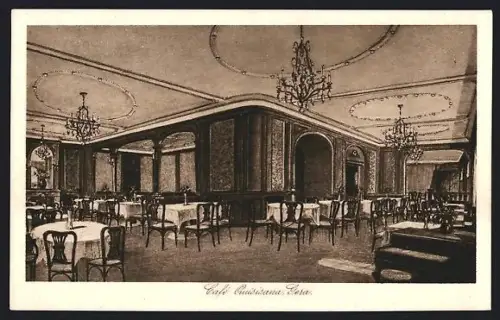 AK Gera, Café Quisisana, Innenansicht