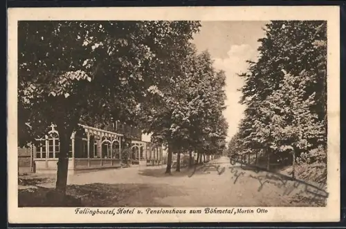 AK Fallingbostel, Hotel und Pensionshaus zum Böhmetal, Bes. Martin Otto