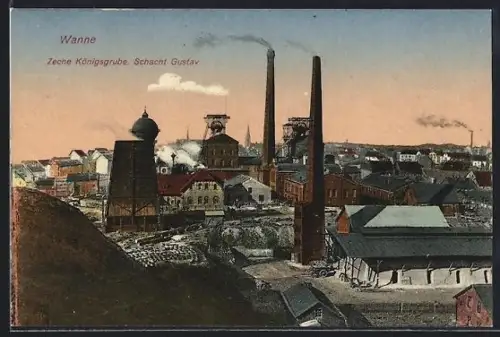 AK Wanne, Zeche Königsgrube, Schacht Gustav