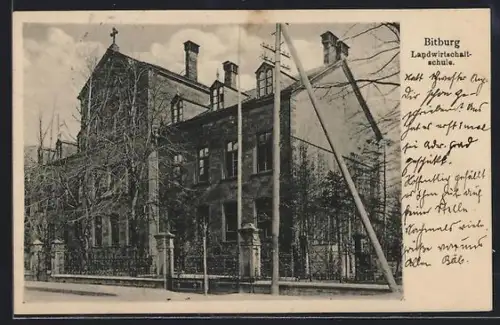 AK Bitburg, Landwirtschaftschule, Strommast