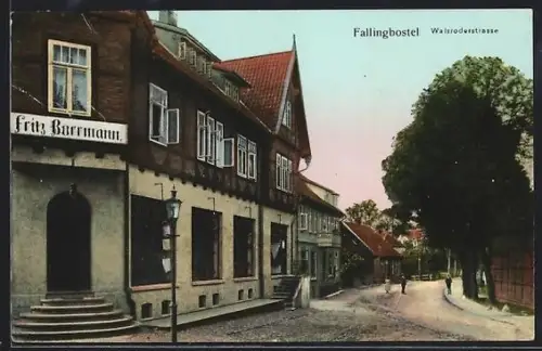 AK Fallingbostel, Fritz Borrmann in der Walsroderstrasse