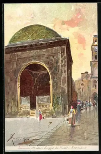 Künstler-AK Sorrento, Antico Seggio dei Patrizii Sorrentini