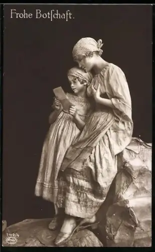 AK Frohe Botschaft, Menschlicher Marmor