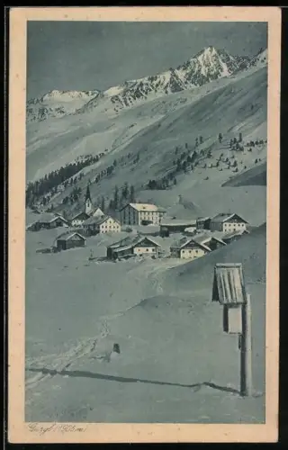 AK Gurgl, Gesamtansicht im Winter