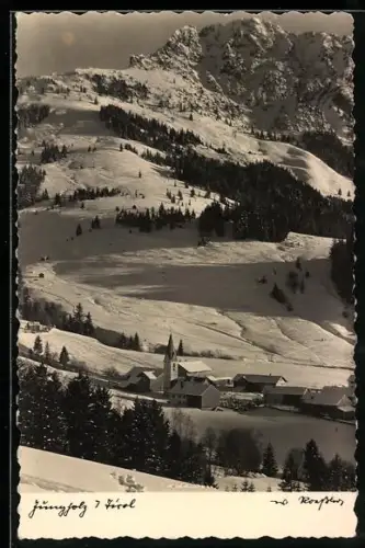 AK Jungholz, Ortspartie im Winter
