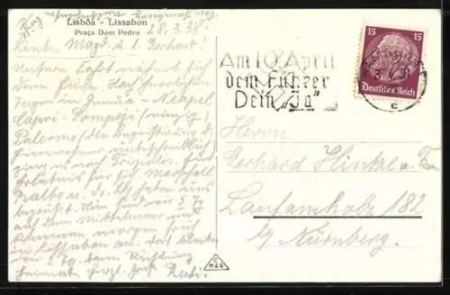 AK Lisboa, Praca Dom Pedro