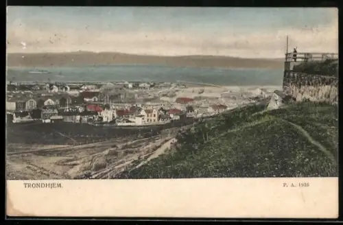 AK Trondheim, Gesamtansicht der Stadt