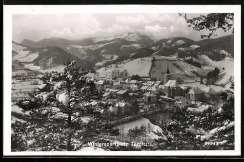 AK Türnitz, Panorama im Winter