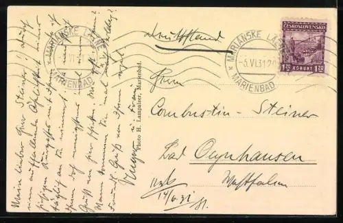 AK Marienbad, Innere Kolonnade