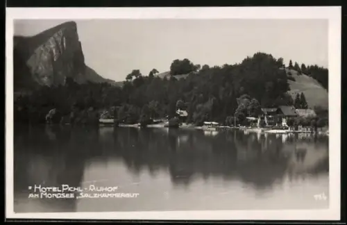 AK Innerschwand am Mondsee, Hotel Pichel-Auhof am Mondsee