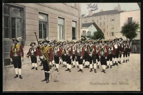 AK Wilten, Musikkapelle in Tracht