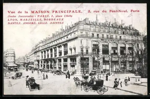 AK Paris, Maison Principale, 2 Rue du Pont-Neuf