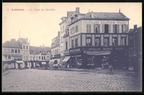 AK Louviers, La Place du Marché