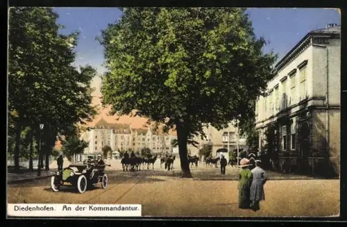 AK Diedenhofen, An der Kommandantur