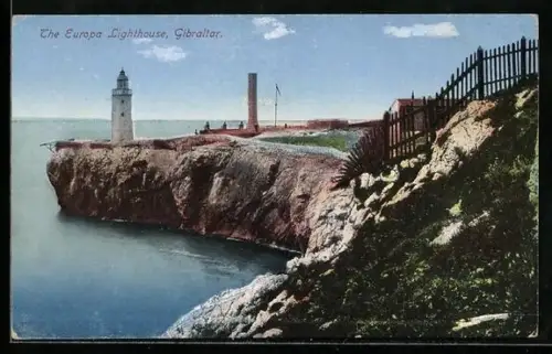 AK Gibraltar, The Europa Lighthouse, Leuchtturm