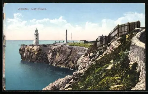 AK Gibraltar, Coastline and Lighthouse