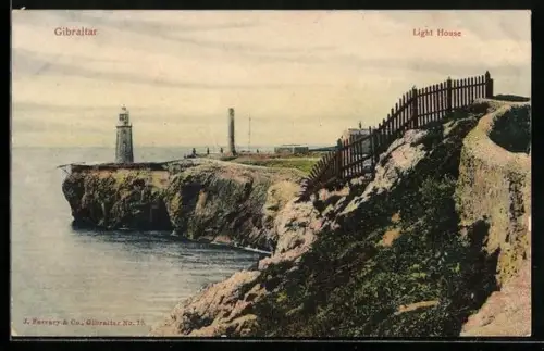 AK Gibraltar, Light House, Leuchtturm