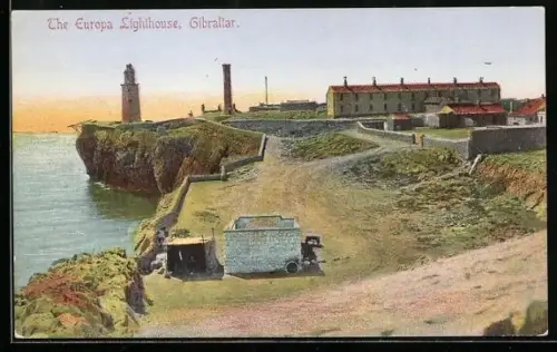 AK Gibraltar, The Europa Lighthouse