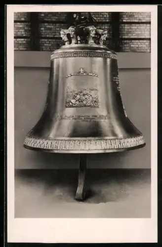 AK Wien, Bronzeglocke Pummern für den Stephansdom, Geschenk des Bundeslandes Oberösterreich