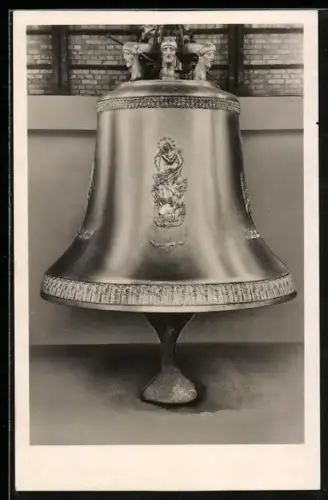 AK Wien, Bronzeglocke Pummern für den Stephansdom, Geschenk des Bundeslandes Oberösterreich