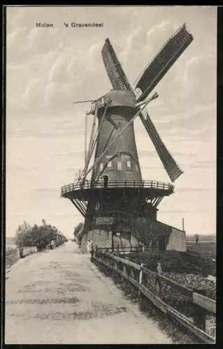 AK `s Gravendeel, Molen, Windmühle
